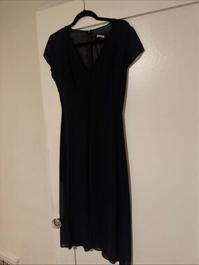 black silk floral dress Stage Satin Puff Sleeve Flo smooth finish res--material-name--organic-cotton-poplin Size:XL / US 8 KissProm Casual A-line Backyard